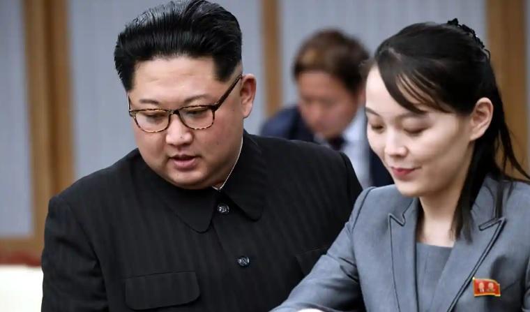 Kim Yo Jong with Kim Jong-un
