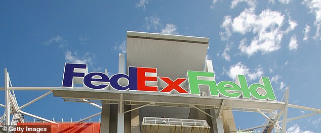 FedEx is the title sponsor of the Washington Redskins' stadium in Landover, Maryland