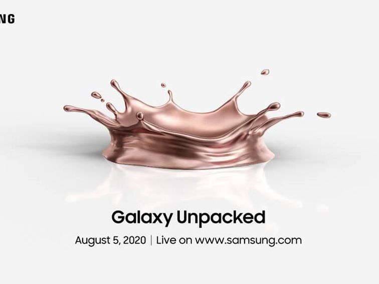Samsung will unveil Note 20, Galaxy Z Fold 2 on Aug. 5 in virtual Unpacked