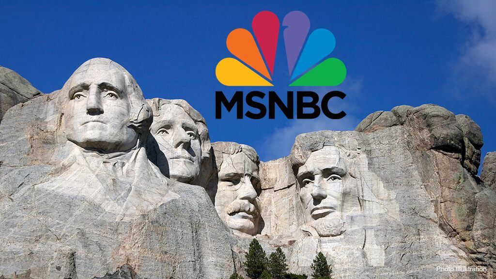 MSNBC bashed Mt. Rushmore when Trump spoke there, but previously used it for backdrop in promo
