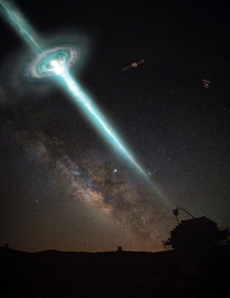 Gamma-Ray Burst Hits MAGIC