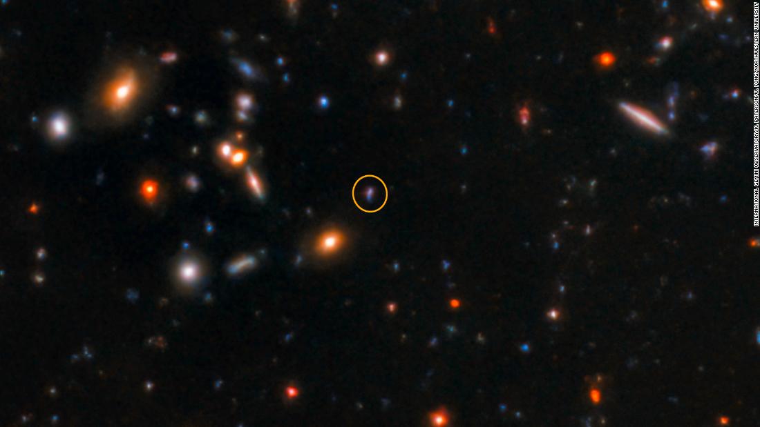 Astronomers witness 'teenage' years of our universe in explosion