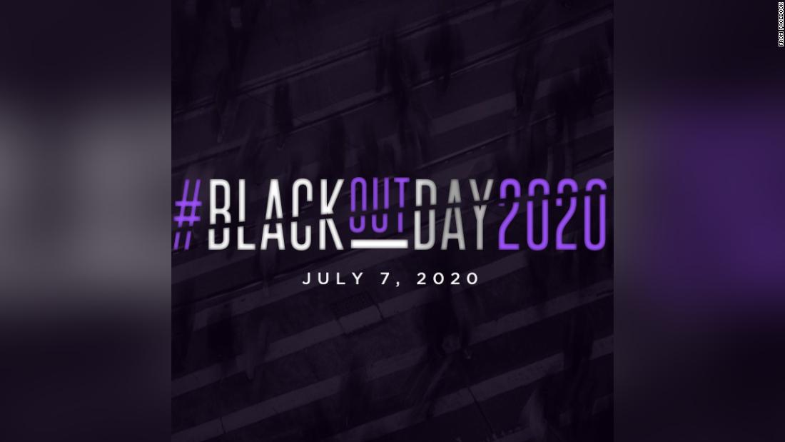 #BlackoutDay2020 is today. Here's what you need to know