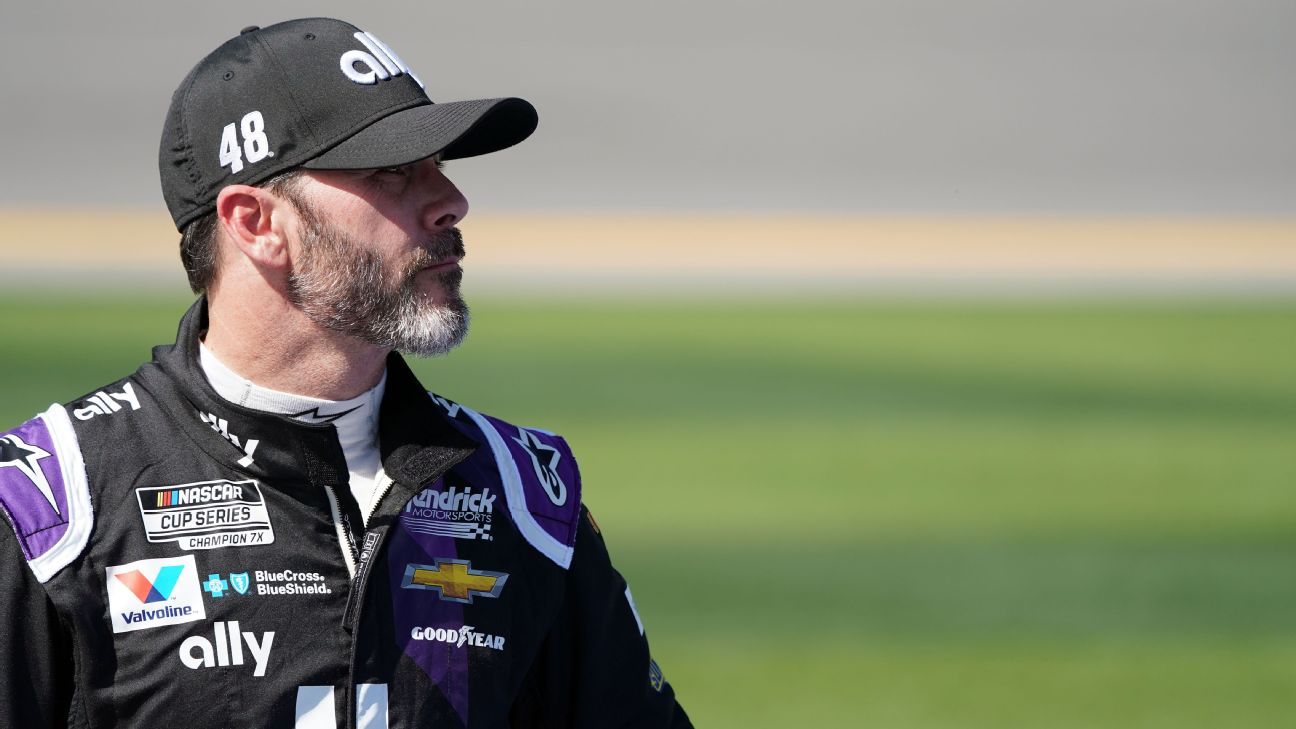 Jimmie Johnson confused, frustrated after virus scare