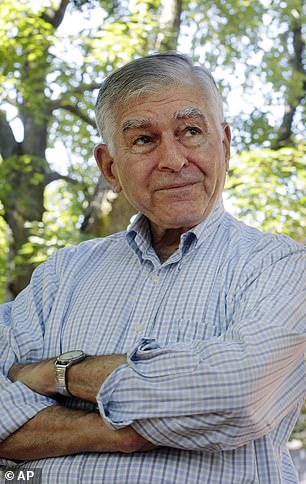 Former presidential candidate Michael Dukakis (left) has warned that Joe Biden's current lead in the polls does not necessarily mean success in November