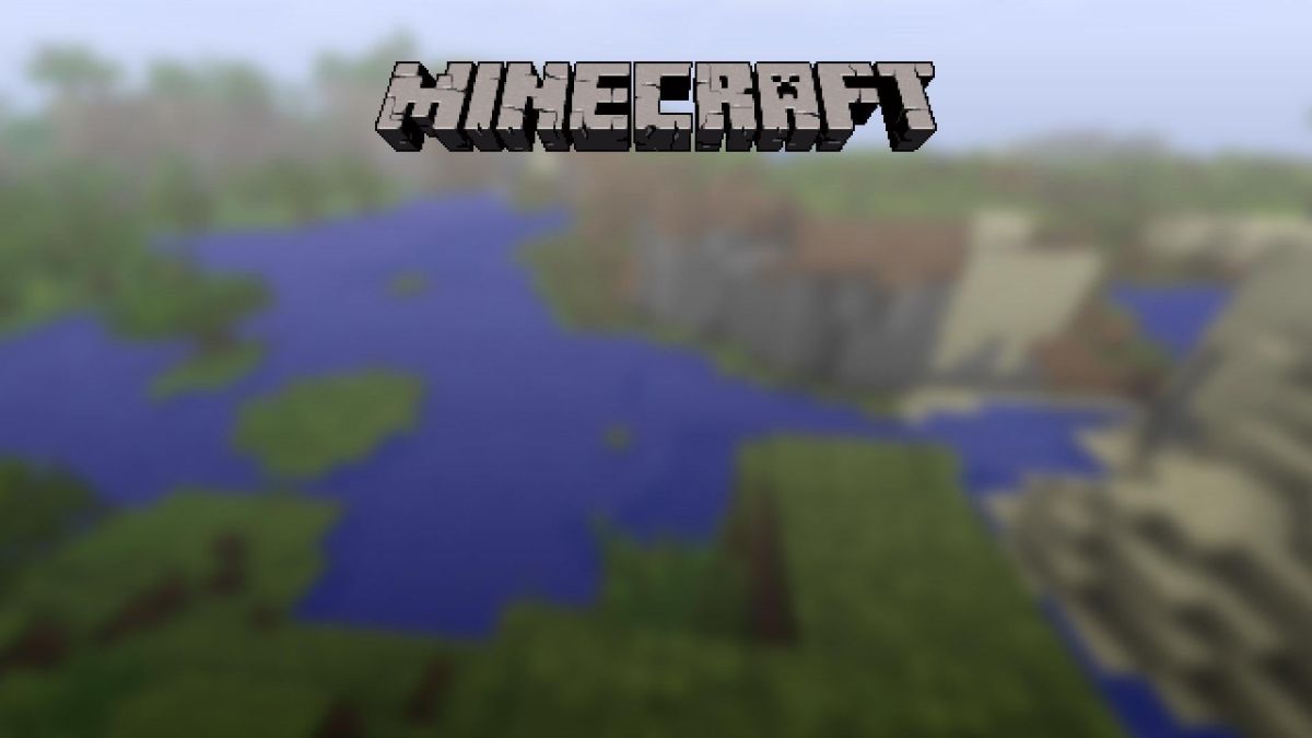 Minecraft players may have found the world of the title screen