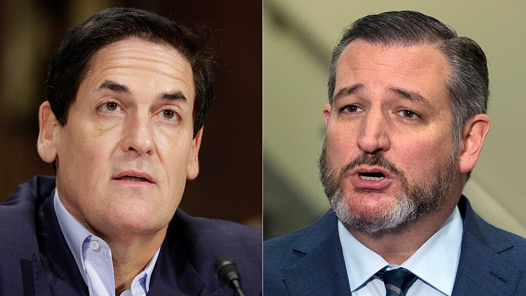 Ted Cruz challenges Mark Cuban to speak about China in heated Twitter spat over anthem kneeling