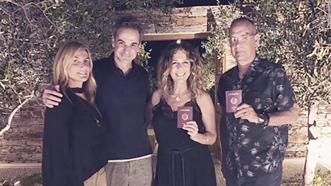 Tom Hanks and Rita Wilson are officially Greek citizens