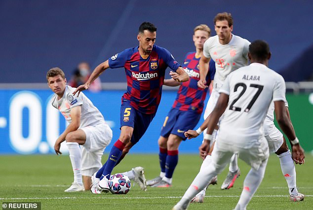 Sergio Busquets is another experienced player who the club now look set to let go