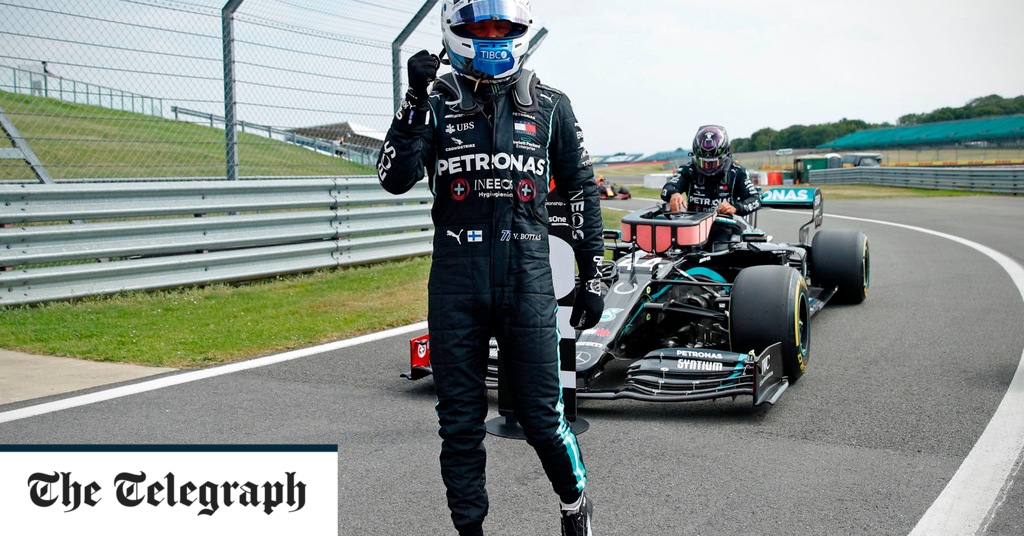 Valtteri Bottas pips Lewis Hamilton to 70th Anniversary Grand Prix pole in thrilling qualifying session