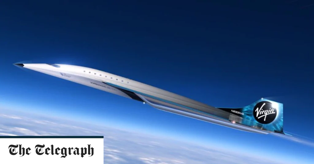 Virgin Galactic and Rolls-Royce join forces for 'son of Concorde' 
