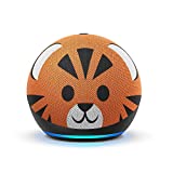 Echo Dot (4th Generation) The all-new children's edition |  Designed for kids with parental controls |  Tiger