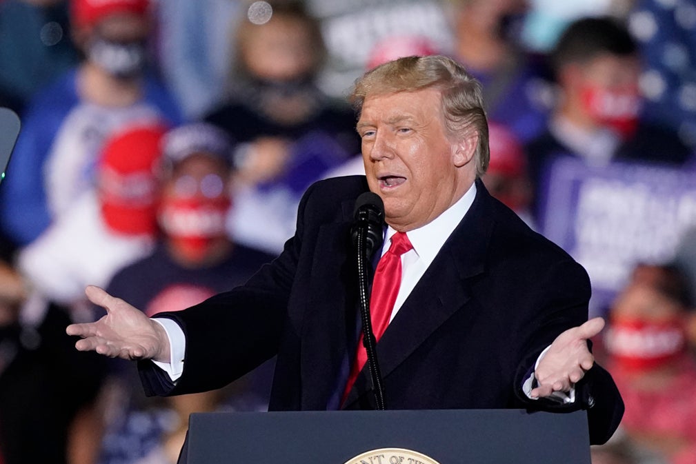 Trump News - Live: Latest updates on the 2020 election as the president prepares for the New Hampshire gathering