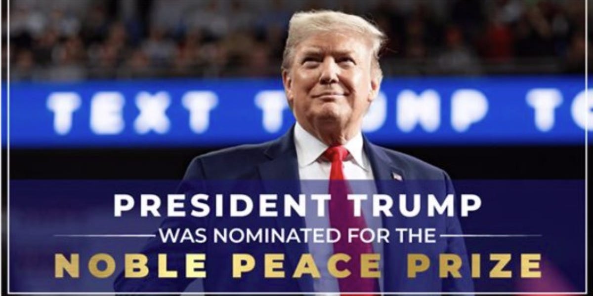 Trump campaign misspells the Nobel Peace Prize in a fundraising ad