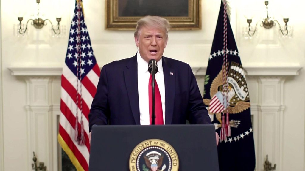 Trump Covid: The US President has mild symptoms - the White House