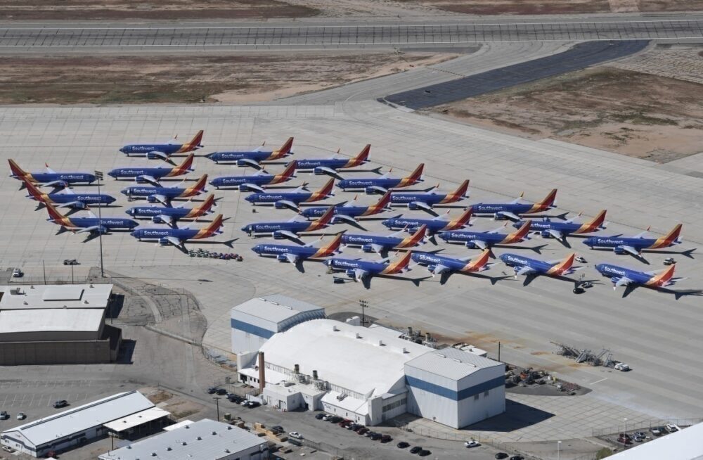 Boeing 737 MAX, Southwest Airlines, Grounding