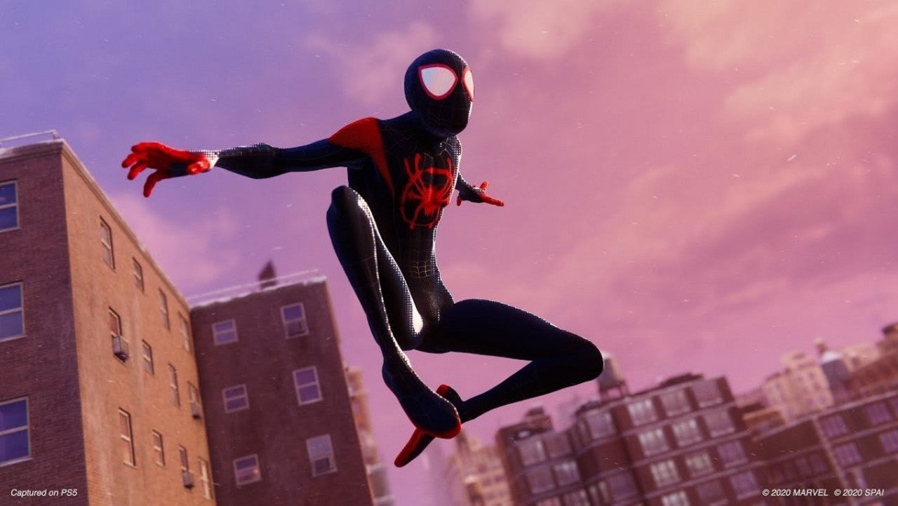 Fans of Miles Morales celebrate in the Spider-Verse suit