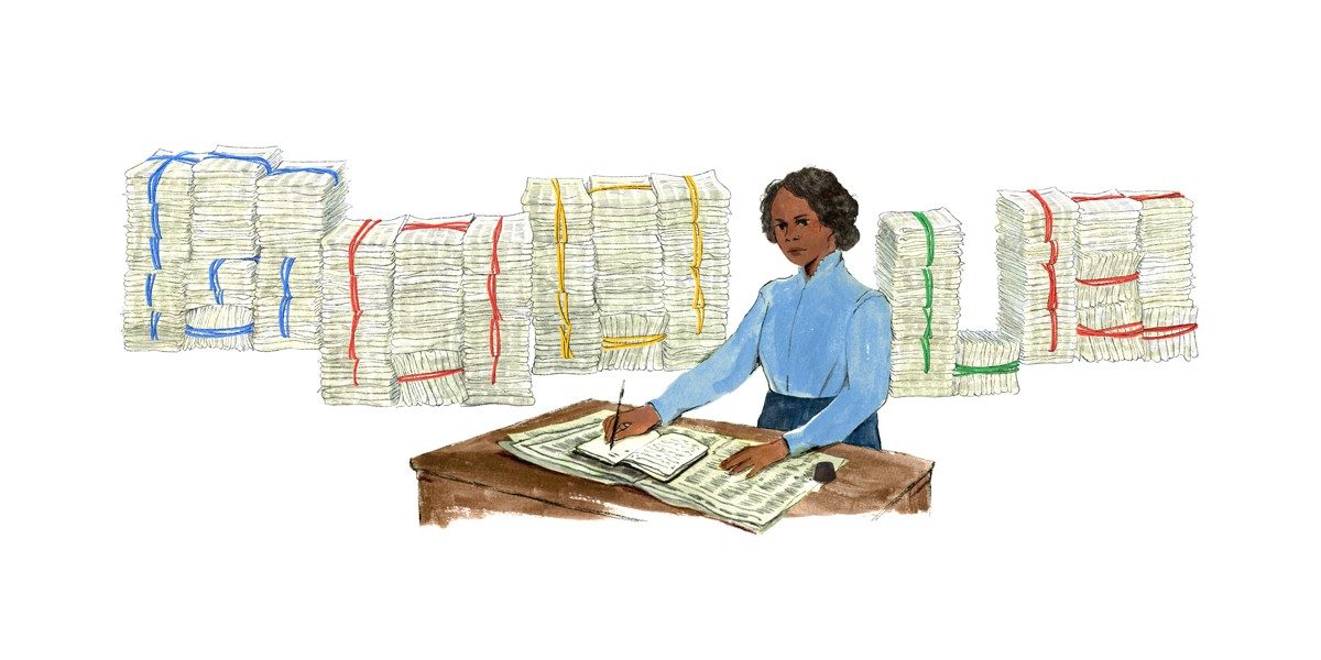 Google abolitionist doodle honors Mary Ann Shad Curry