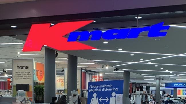 Kmart offers a reservation system in Melbourne, when restrictions are lifted