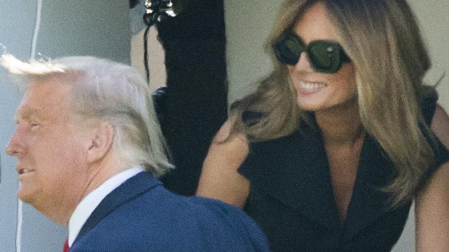 Melania Trump's double body rumors are sparked by a new photo