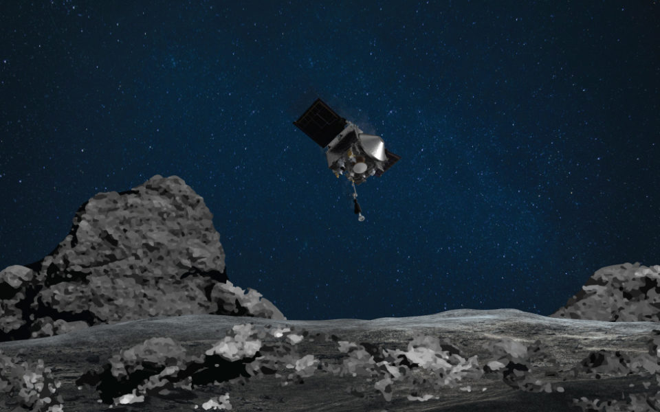 NASA is upset when asteroid samples escape from a spacecraft