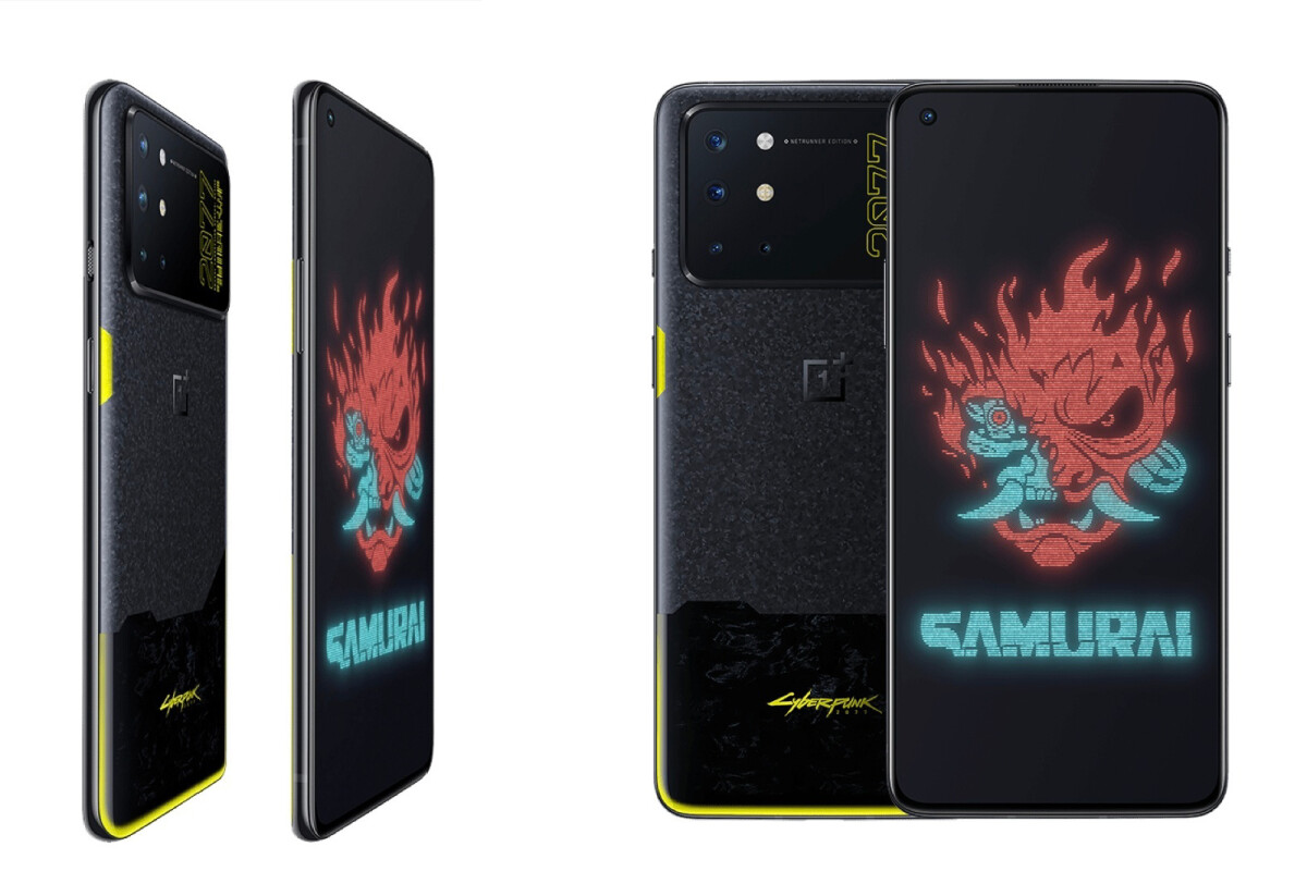 The OnePlus 8T x Cyberpunk 2077 Crazy Edition is official, but you can't get it
