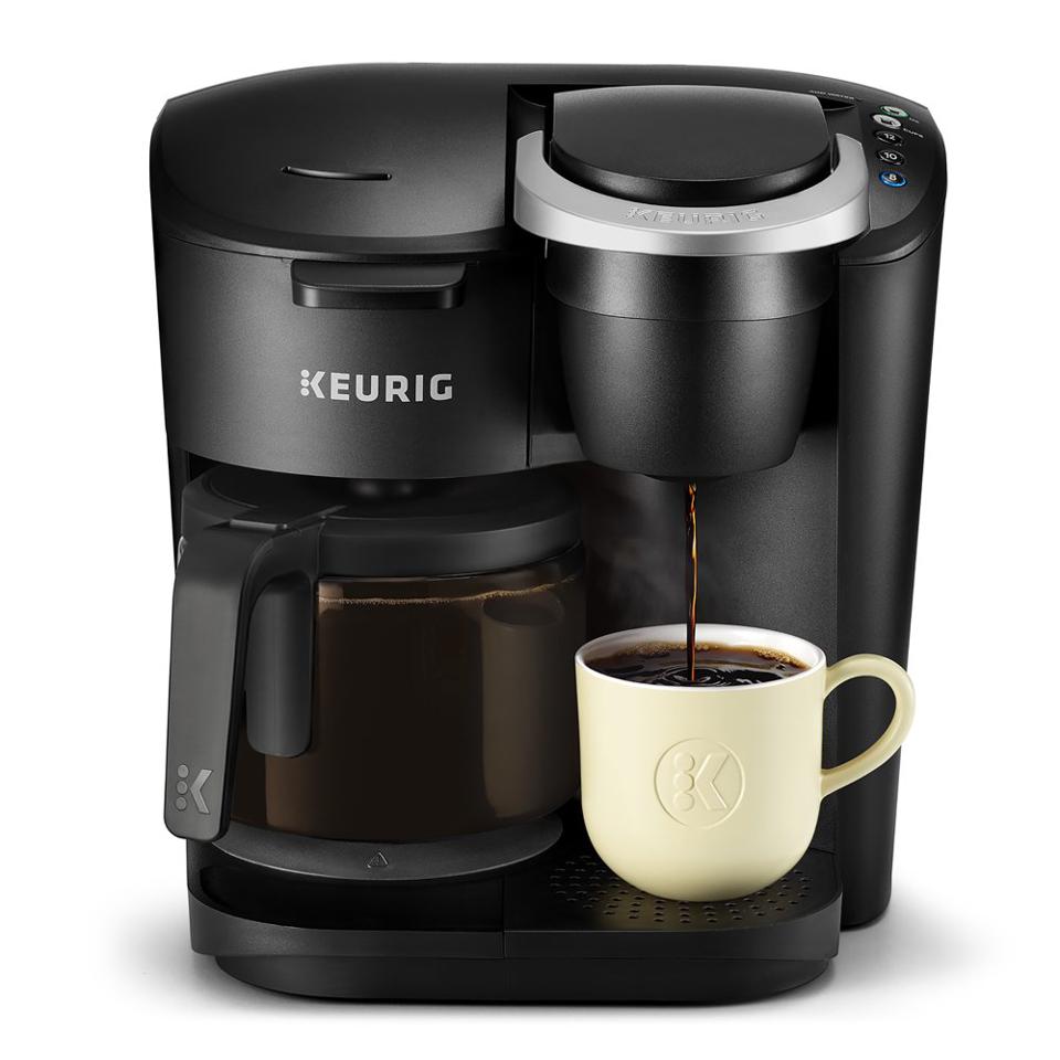 Stylish K-Duo Essentials coffee maker