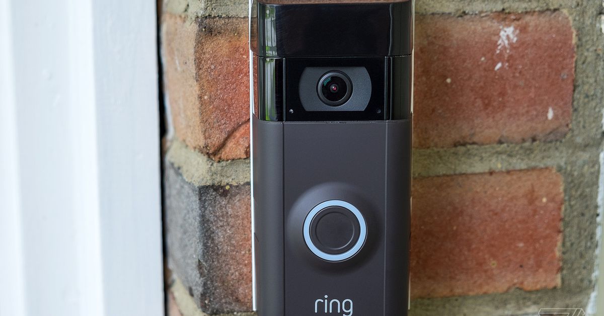 Ring video doorbell calling due to fire fear