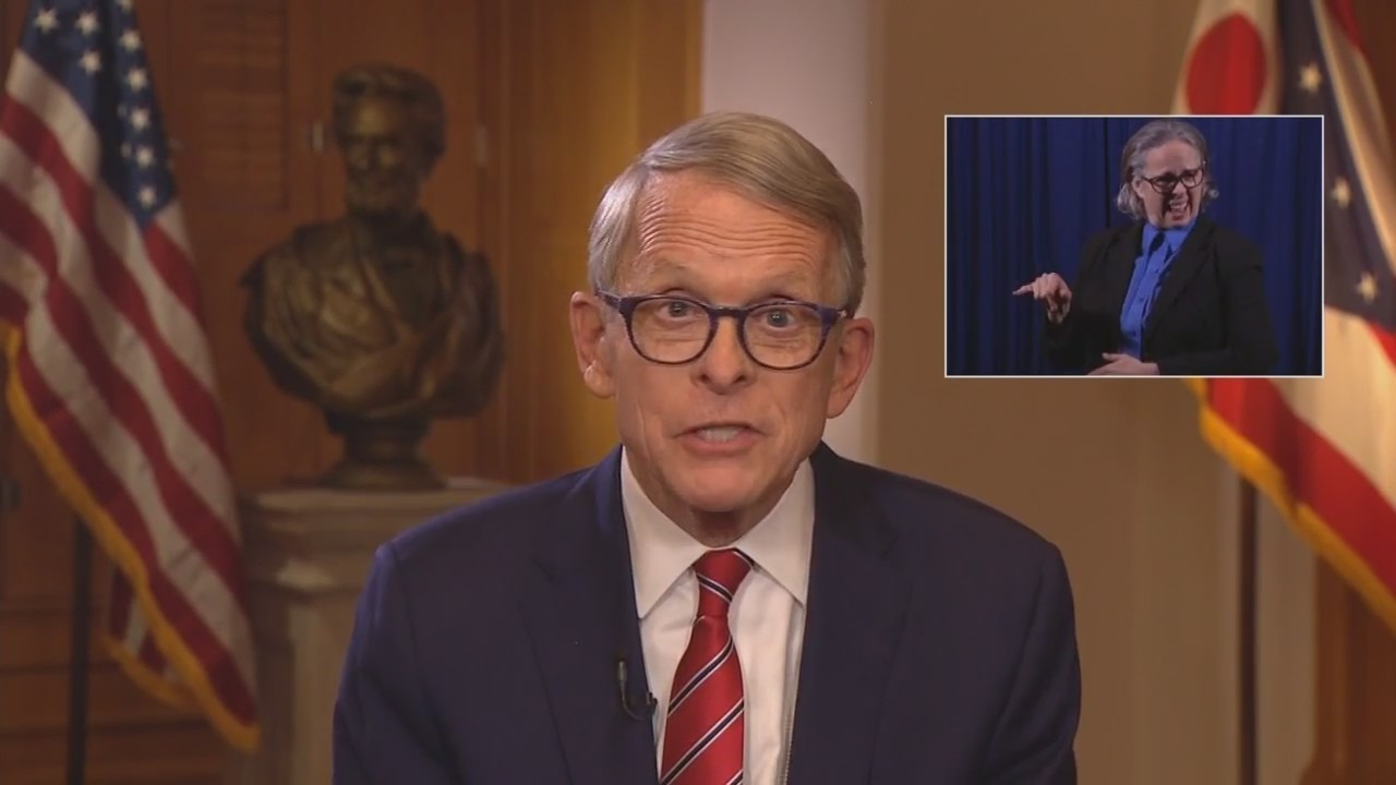 DeWine says Ohio is still in a state of emergency, and is announcing a new retail mask order