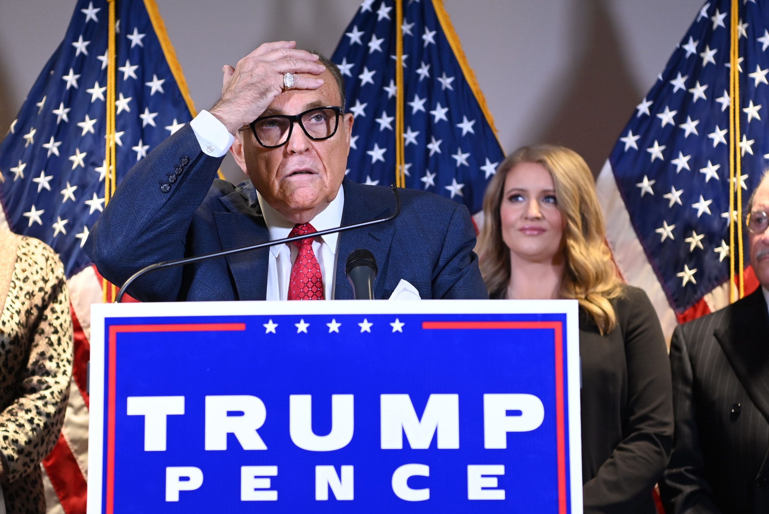 Giuliani quotes "My Cousin Vinny" as he presents conspiracy theories at an odd press conference