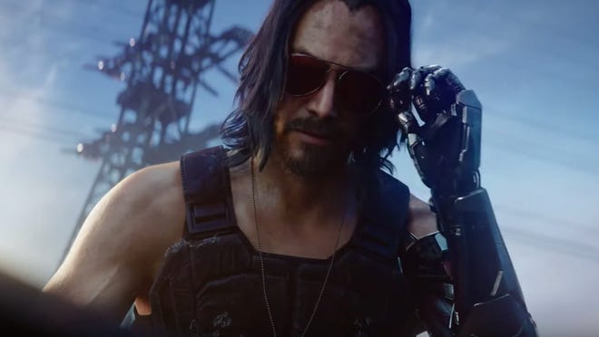 Cyberpunk 2077: One of the most exciting games in E3, CD PROJEKT RED, Cyberpunk first person roleplayer, stars Keanu Reeves in a role.