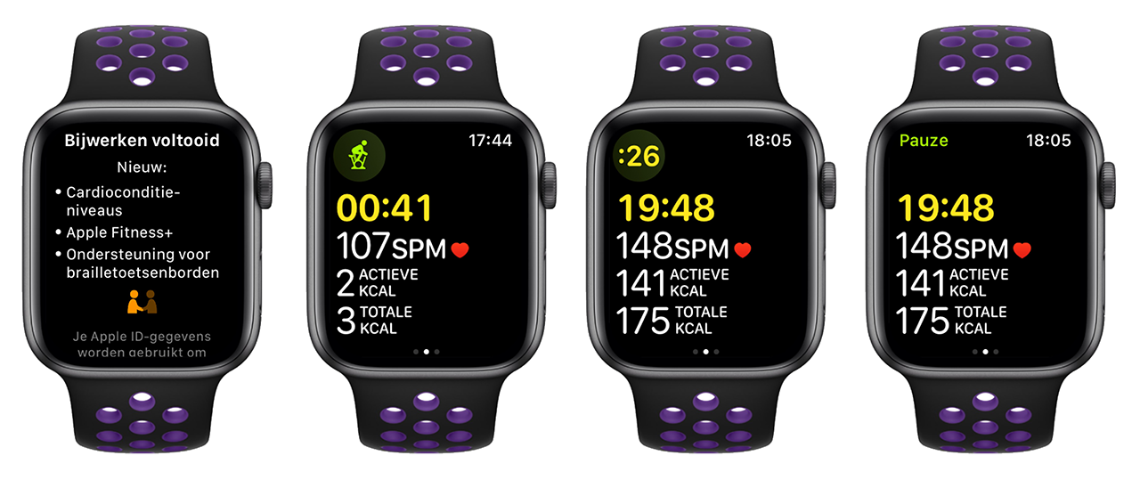 Apple Fitness + Nederland on Apple Watch