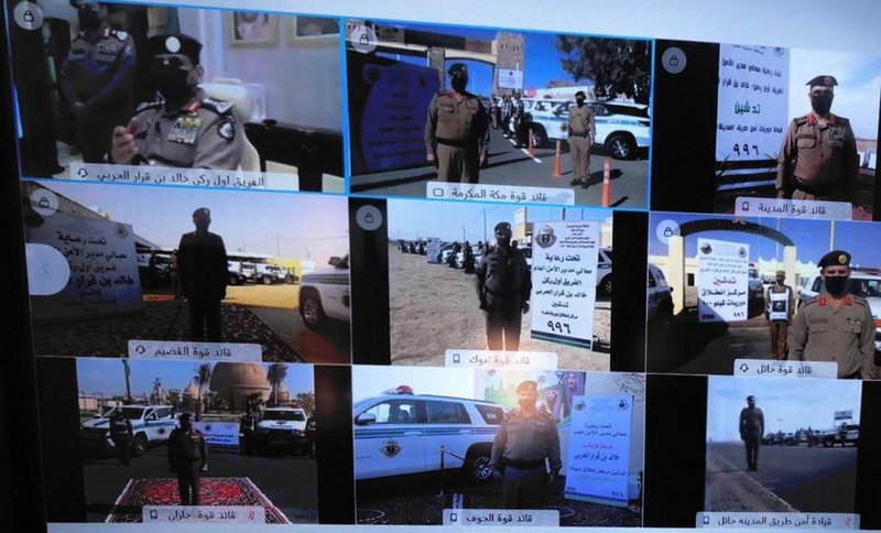 The Director of Public Security inaugurates 7 centers for launching road security patrols in several regions
