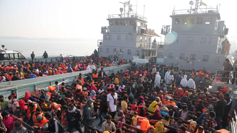 Bangladesh is transporting the Rohingya again to a remote island