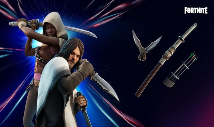 Fortnite item shop - Walking Dead Daryl and Michonne Prices, Packs and More |  Games |  entertainment