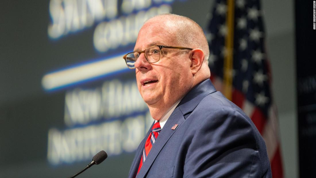 Larry Hogan: Maryland's Republican governor questions "embarrassing" Republicans' refusal to accept election results