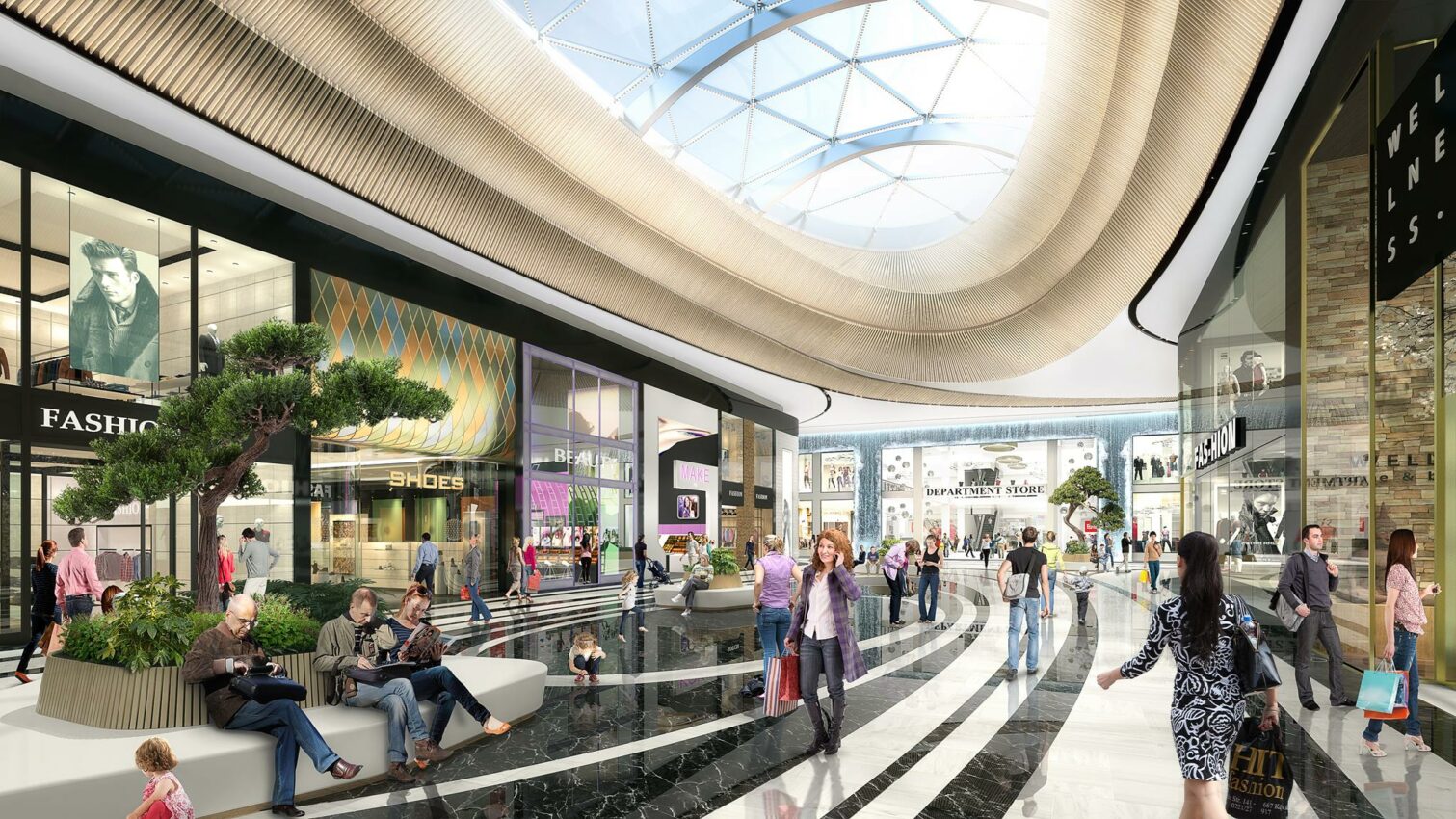 The Mall of the Netherlands will really open this fall and that's what it means