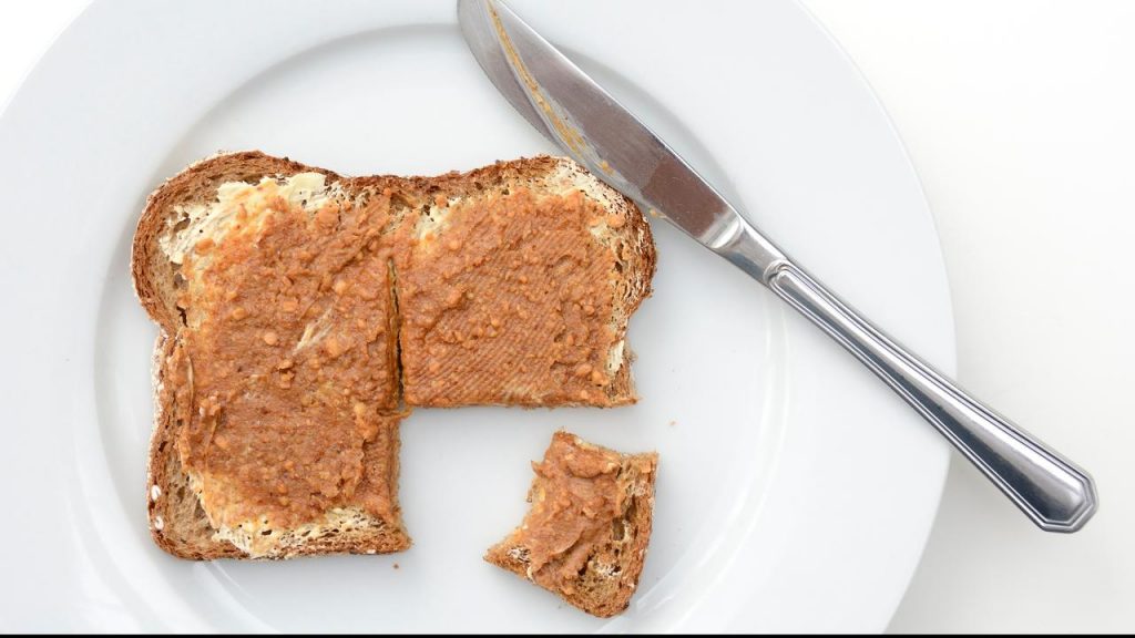 Peanut Butter: This is where the spread comes in, and this is how we prefer to eat it  right Now
