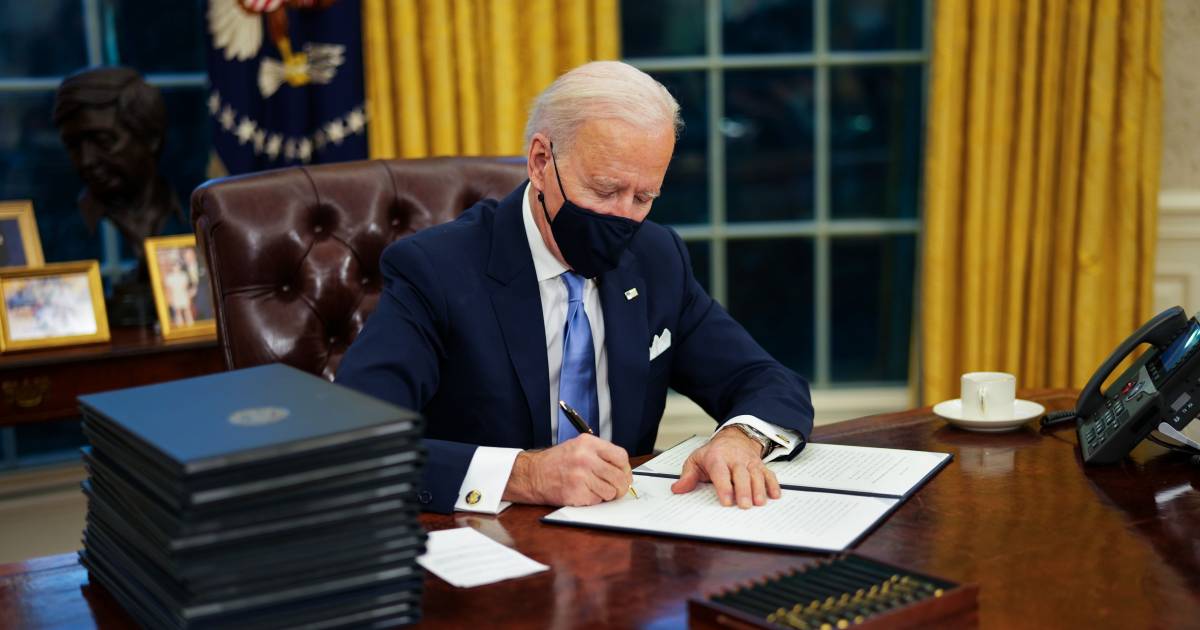 President Biden removes Trump's "Coca-Cola light button" |  abroad