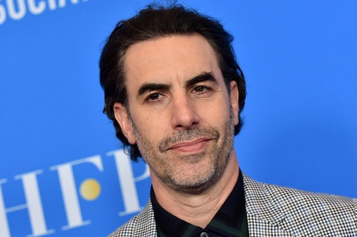 Sacha Baron Cohen mocks his target on "Borat 2": "I hired Rudy Giuliani to sue the Golden Globes if I didn't win a prize."