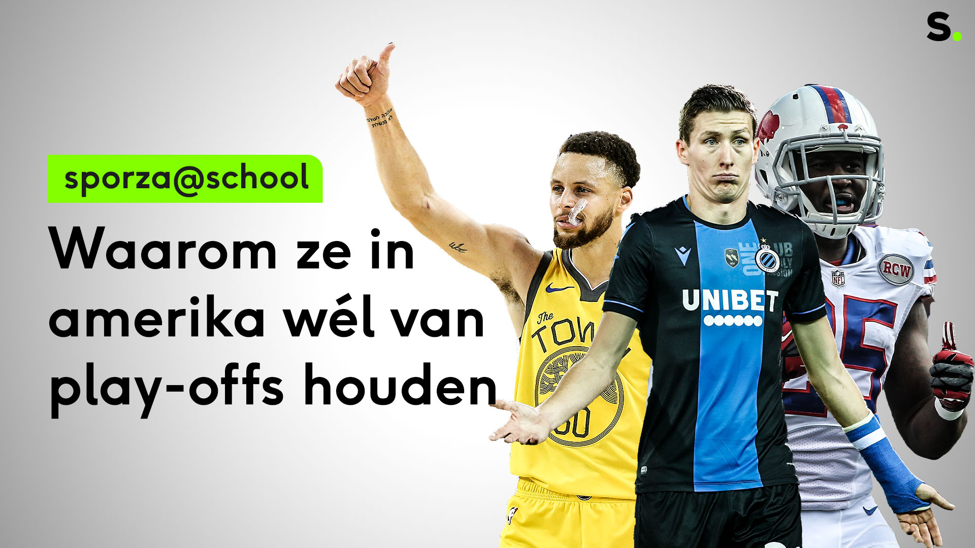 Sporza @ School # 29: Why are they exciting in the US to play playoffs?  |  Sporza school_school