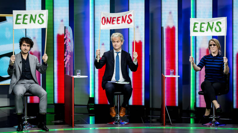 Party leaders at NOS Jeugdjournaal: laughed and cheated, but above all guaranteed