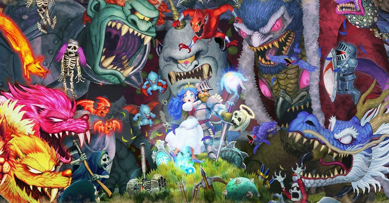 The latest work in the "Classic Return to Devil Village" series announced that it will release the multi-platform PS4 / Xbox One / PC version of "Ghosts'n Goblins Resurrection"