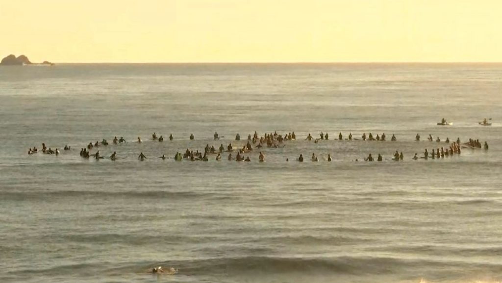 Netflix protest in Australian surfers' paradise