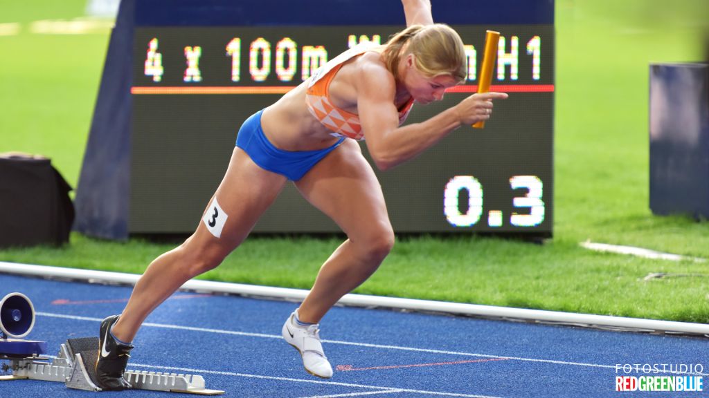 Schippers jaagt met 4x100 meter estafette op olympisch ticket