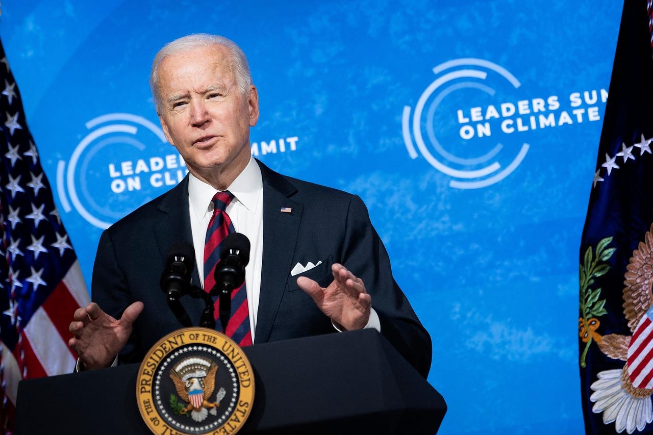 The role of the United States' climate leadership and President Joe Biden is very ambitious