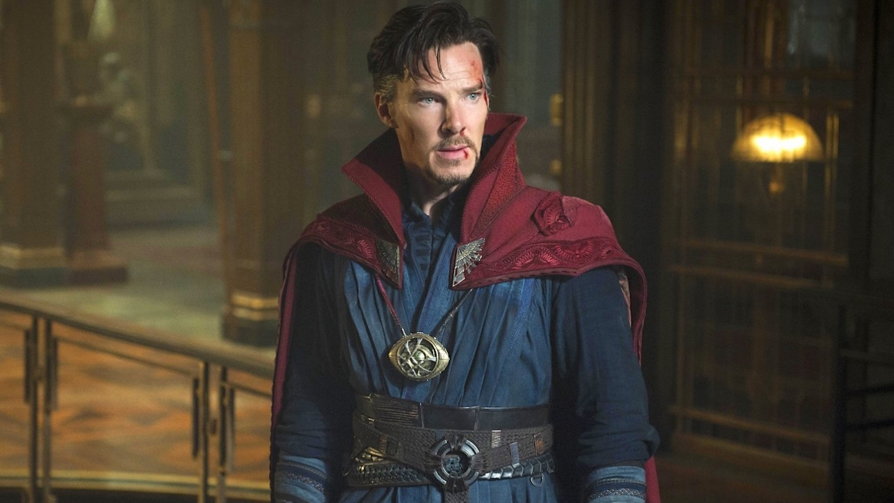 The slogan "Doctor Strange in the Multiverse of Madness" gets an amazing new logo