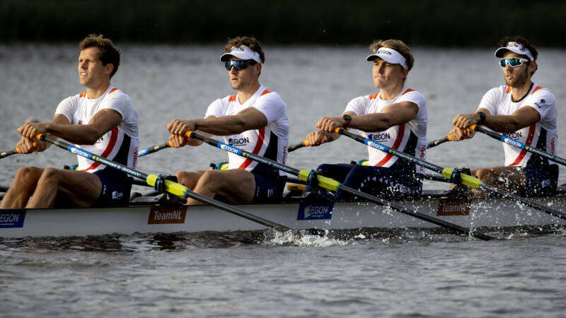 Men's Gold Medal Four-Way and Four-Without-Teammate in Rowing World Cup