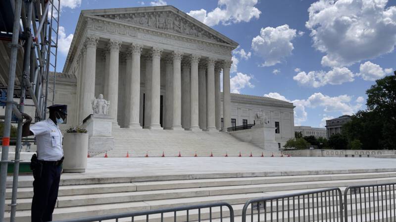 Restrictions on abortion rights are considered by the US Supreme Court