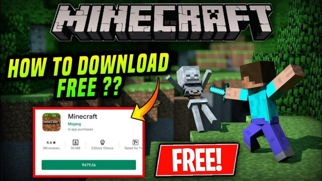The original Minecraft for iPhone and Android latest version May 2021 download Minecraft last version